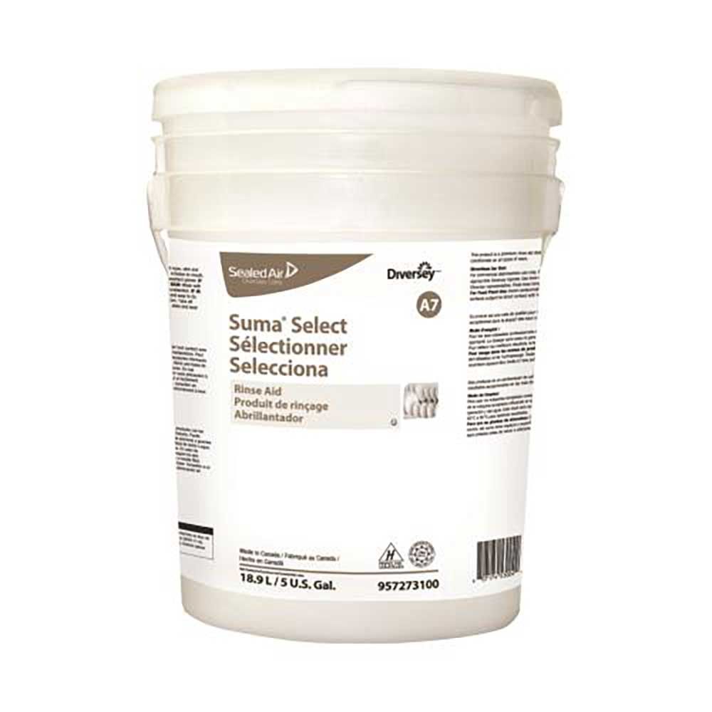 Suma Select A7 Liquide De Rinçage, Seau De 5 Gallons