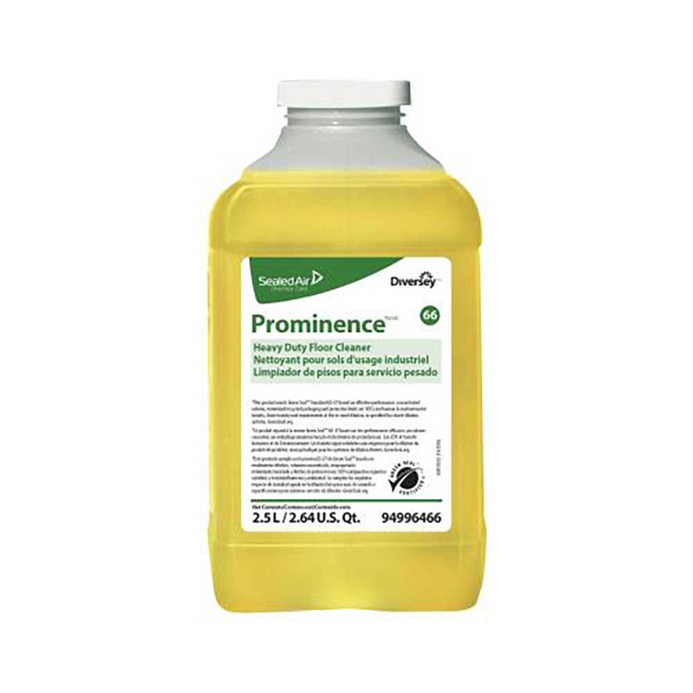 Diversey Prominence Heavy Duty Floor Cleaner, 2.5 L -- 2 Per Case