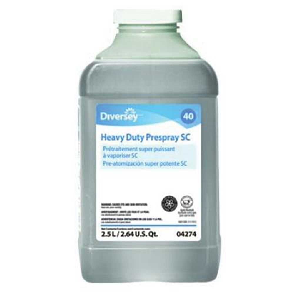 Diversey Carpet Cleanser Heavy-duty Prespray, 2.5 L -- 2 Per Case