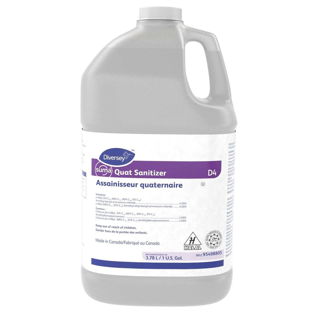 Suma D4 Quat Sanitizer, 1 Gal -- 4 Per Case