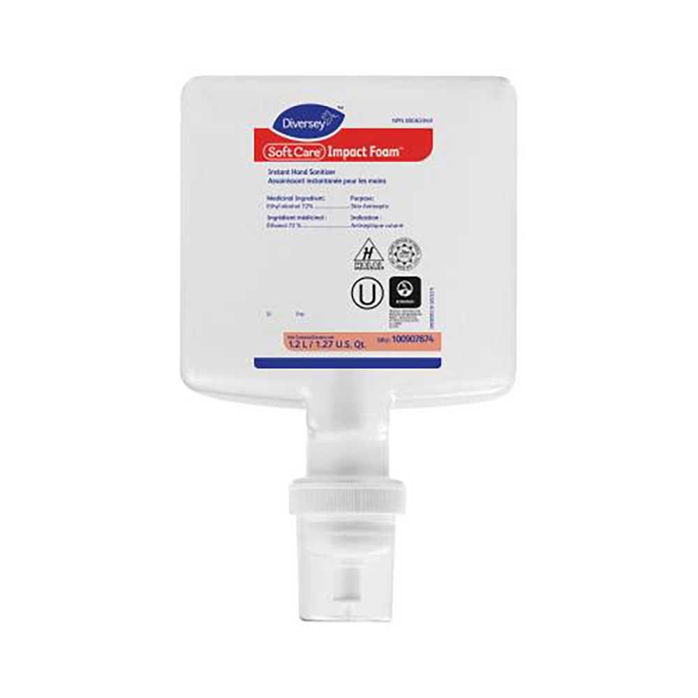 Soft Care Impact Foam Instant Hand Sanitizer, 1.2 L -- 6 Per Case