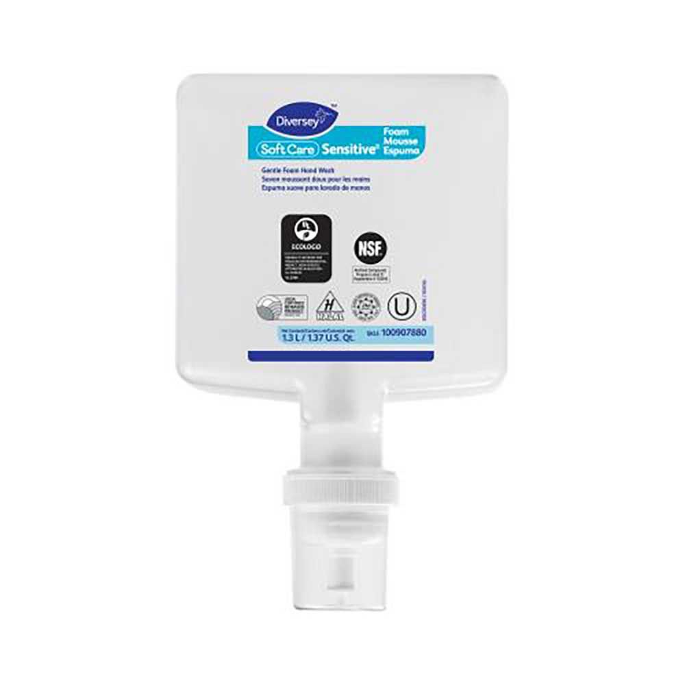 Soft Care Savon Moussant Doux Pour Les Mains Sensitive, 1,3 L -- 6 Par Boîte