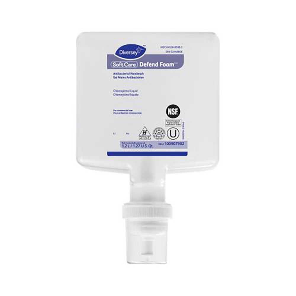 Soft Care Savon Moussant Antibactérien Pour Les Mains Defend Clear, 1,2 L -- 6 Par Boîte