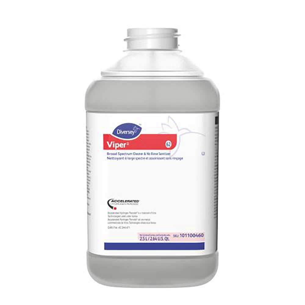 Viper Broad Spectrum Cleaner And No Rinse Sanitizer, 2.5 L -- 2 Per Case