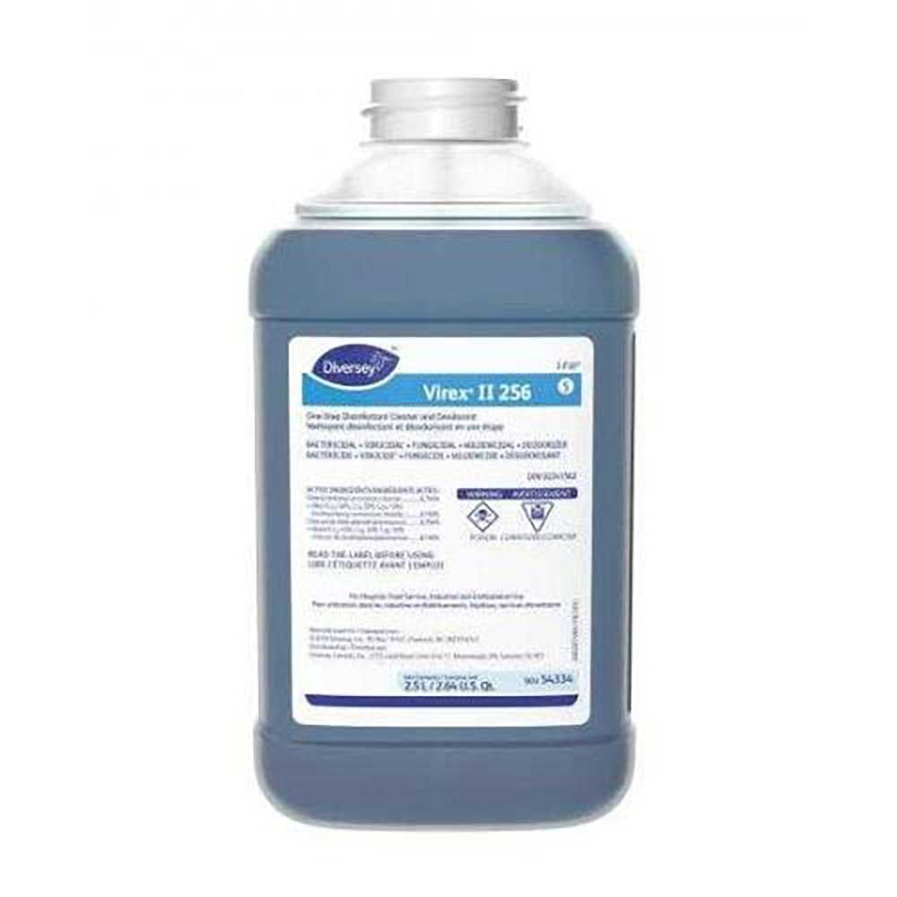 Virex Ii 256 One-step Disinfectant Cleaner And Deodorant, 2.5 L -- 2 Per Case