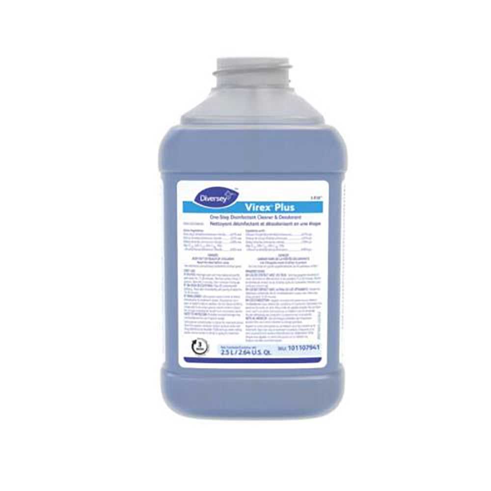 Virex Plus Nettoyant Désinfectant Et Déodorant En Une Étape, 2,5 L -- 2 Par Boîte