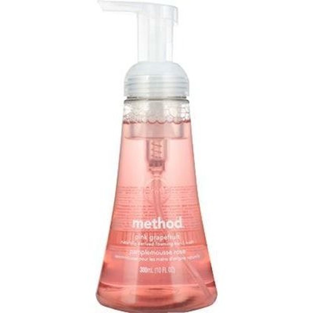 Method Pink Grapefruit Foaming Hand Wash With Pump, 300 Ml -- 6 Per Case