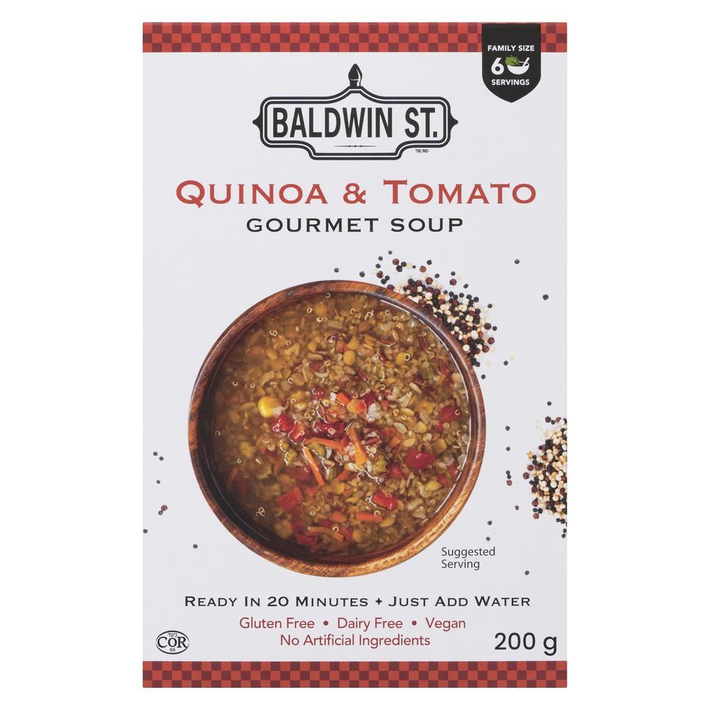 Baldwin Street Quinoa And Tomato Soup Mix -- 12 Per Case