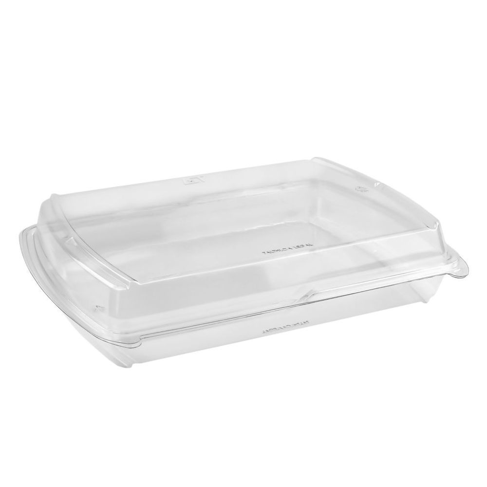 Talthi 69 Series 1.125 In Plastic Rectangular Family Size Sandwich Container, 110 Count