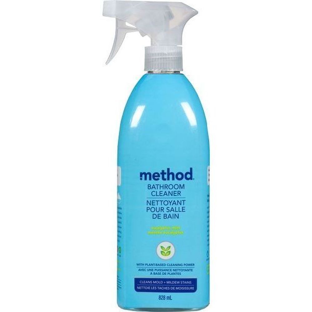 Method Eucalyptus Mint Bathroom Cleaner, 828 Ml Spray -- 8 Per Case