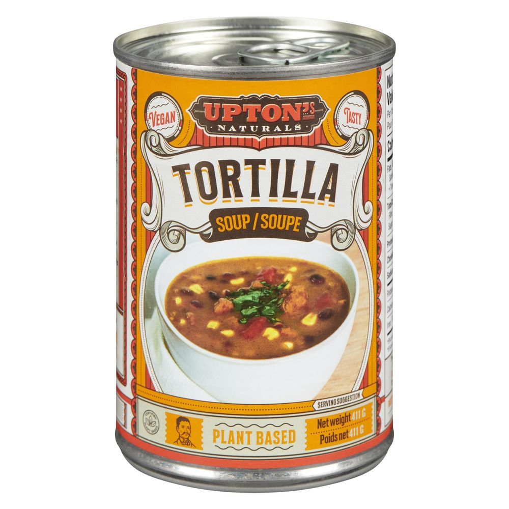Upton's Naturals Soupe Tortilla, 411 G -- 8 Par Caisse
