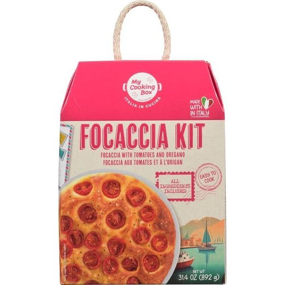 My Cooking Box Focaccia Kit - Focaccia With Tomatoes And Oregano, 892 G -- 7 Per Case