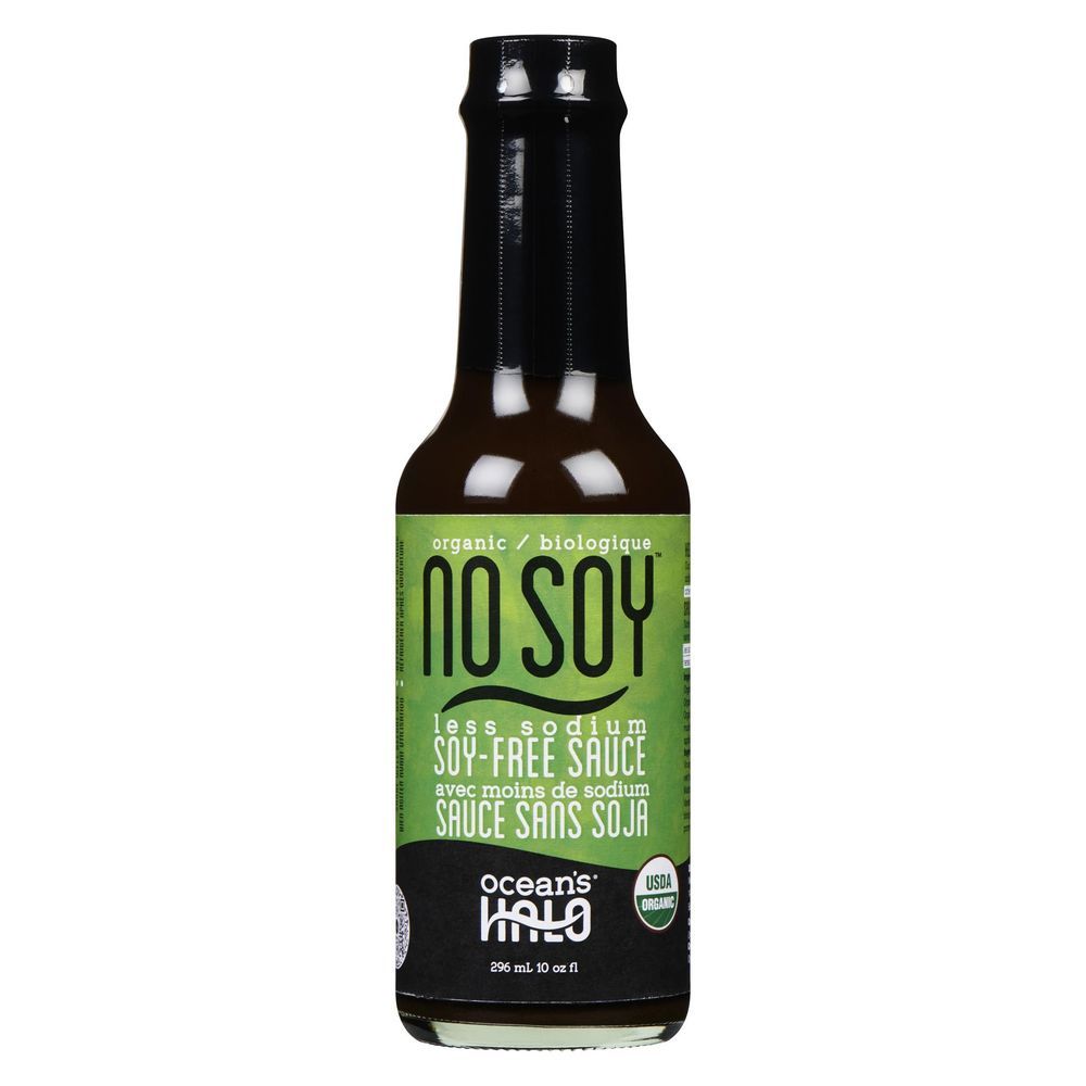 Ocean's Halo No Soy Less Sodium Sauce, 296 Ml -- 12 Per Case