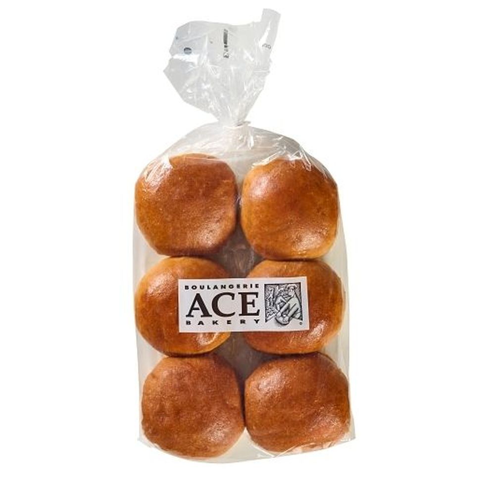 Ace Bakery 4.5 Inch Classic Sliced Burger Bun, 79.95 G -- 48 Per Case