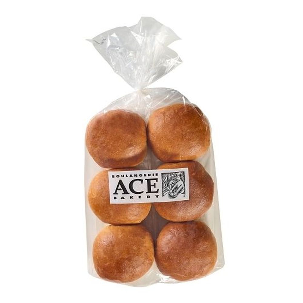 Ace Bakery 4 Inch Classic Sliced Burger Bun, 89.87 G -- 72 Per Case