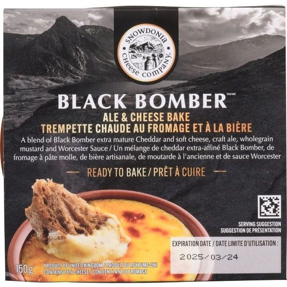 Snowdonia Black Bomber Ale Cheese Bake, 150 G -- 9 Per Case
