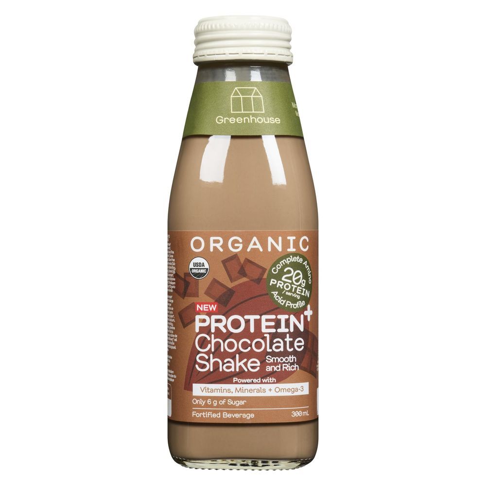 Greenhouse Boisson Protéinée Au Chocolat, 300 Ml -- 6 Par Caisse