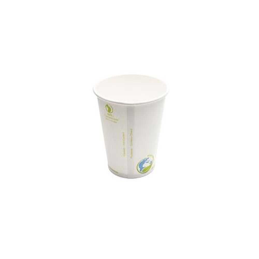 Eco-packaging Gobelet En Papier Compostable Pour Boissons Chaudes, Capacité De 237 Ml (8 Oz) -- 20 Par Boîte