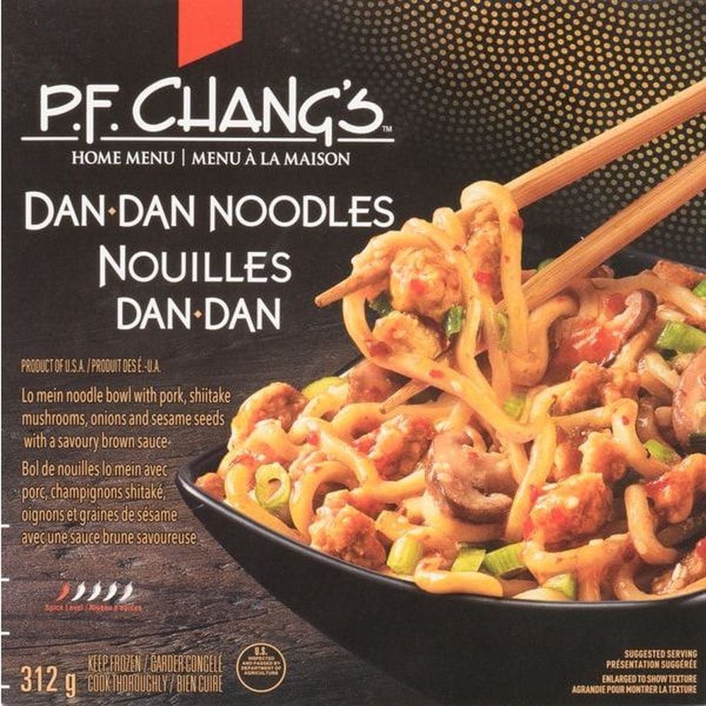 P.f. Chang's Home Menu Bol De Nouilles Dan Dan, 312 G -- 8 Par Caisse
