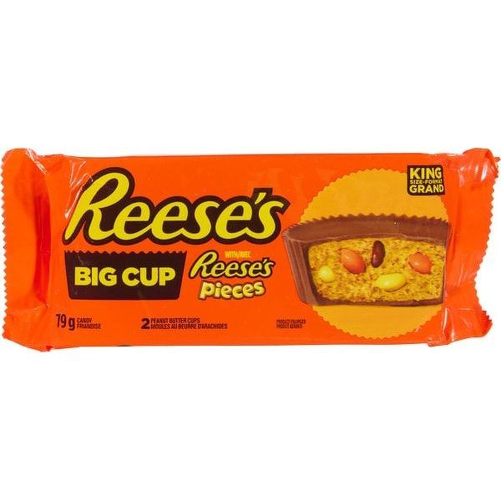 Reese's Grande Tasse Fourrée De Morceaux De Chocolat Au Beurre D'arachide, 79 G -- 144 Par Caisse