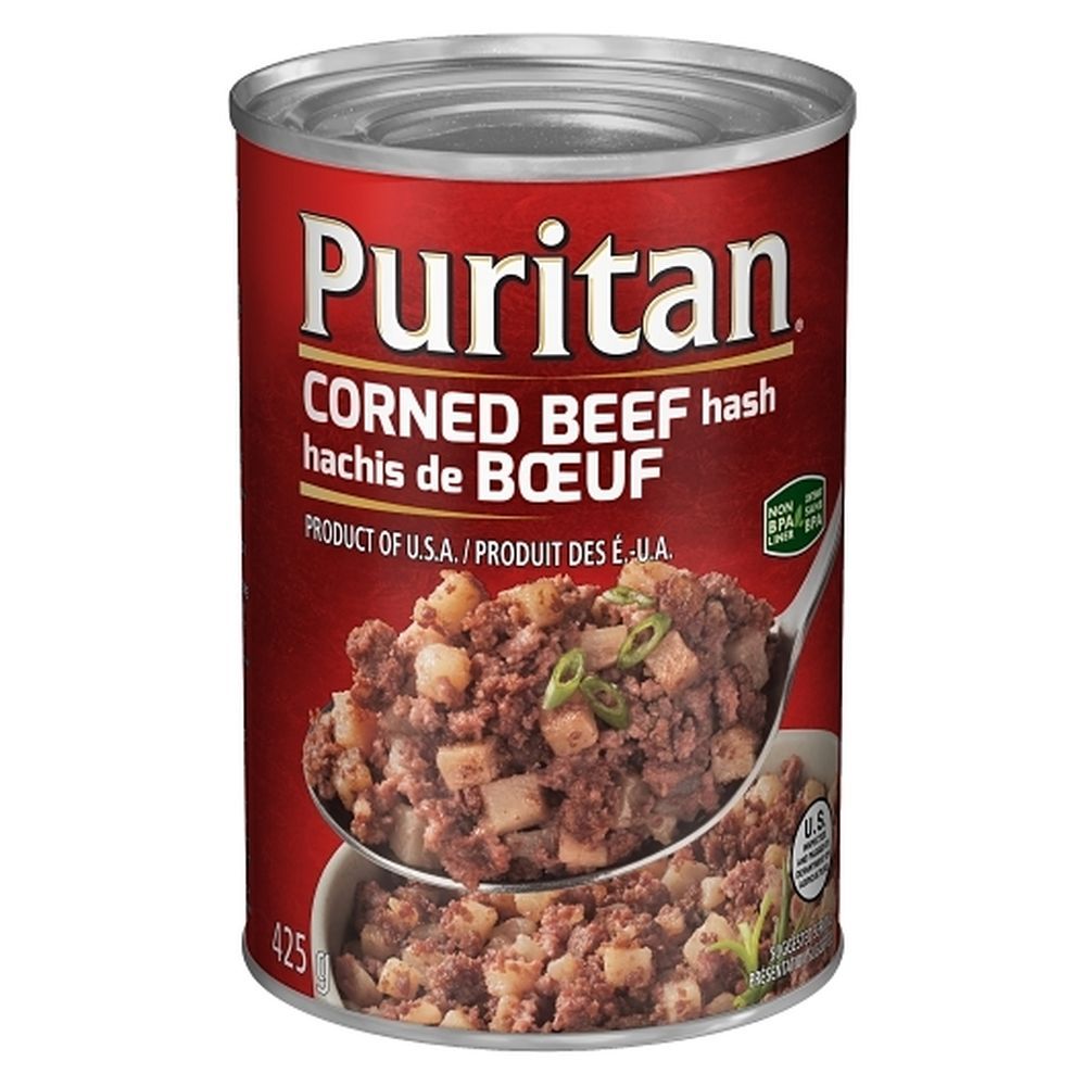Puritan Hachis De Bœuf Salé, 425 G – 24 Par Caisse