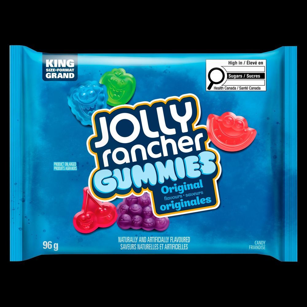Jolly Rancher Original Flavours Gummies, 96 G -- 96 Per Case