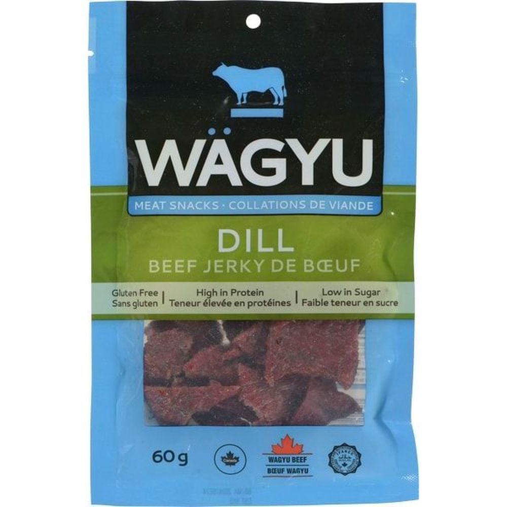 Riz Brands Dill Wagyu Beef Jerky, 60 G -- 12 Per Case