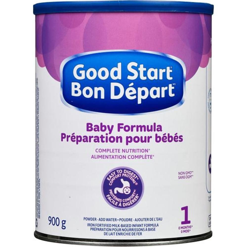 Bon Depart Stage 1 Baby Formula Powder, 900 G - 4 Per Case
