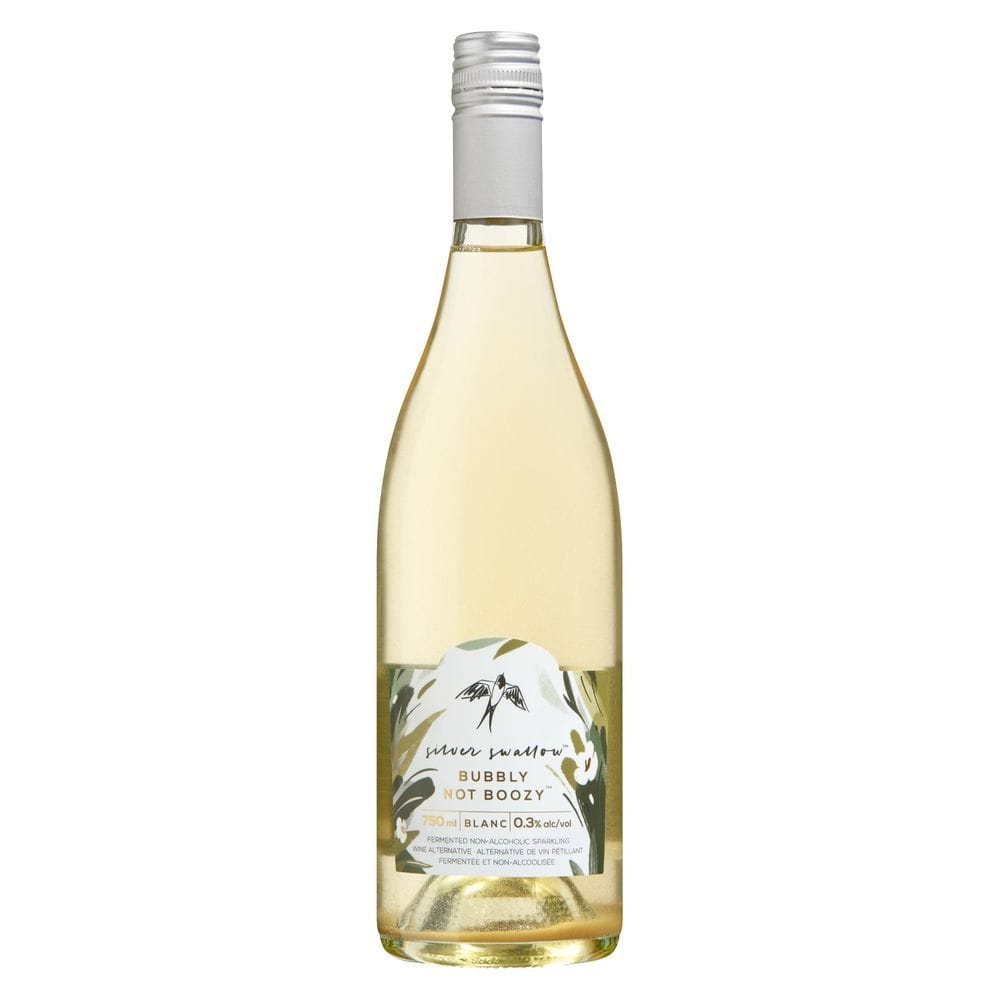 Silver Swallow Blanc Bubbly Not Boozy, 750 Ml