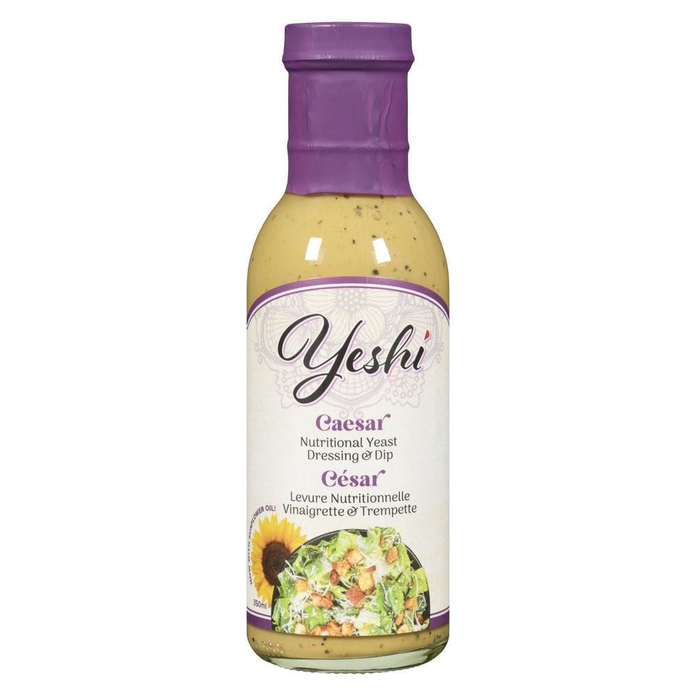 Yeshi Caesar Nutritional Yeast Dressing And Dip, 350 Ml -- 6 Per Case