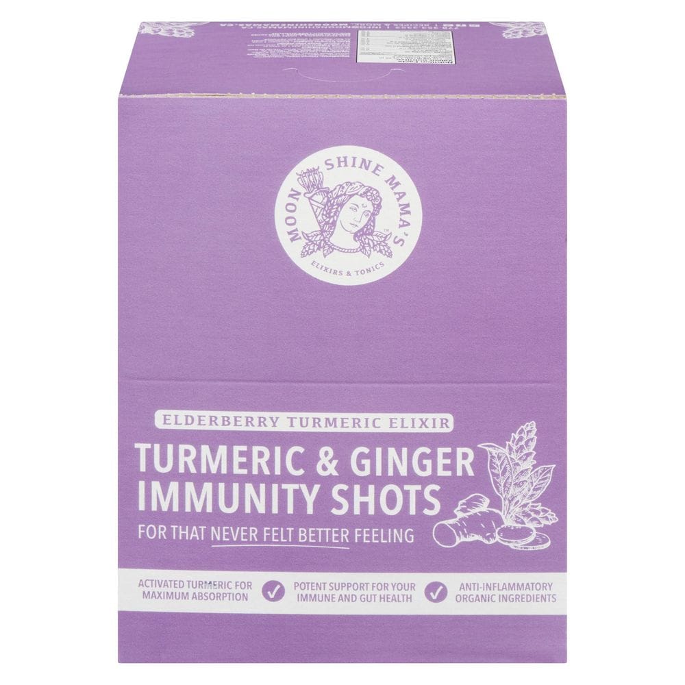 Moonshine Mama's Spiced Elderberry Turmeric Elixir, 60 Ml