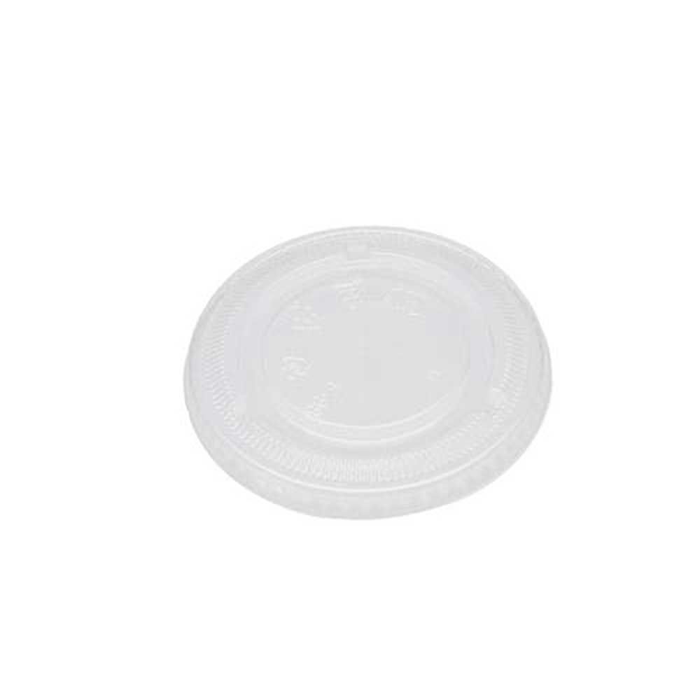 Eco-packaging Couvercle Plat En Pet De 98 Mm Pour Gobelet De 16/20/24 Oz -- 20 Par Boîte