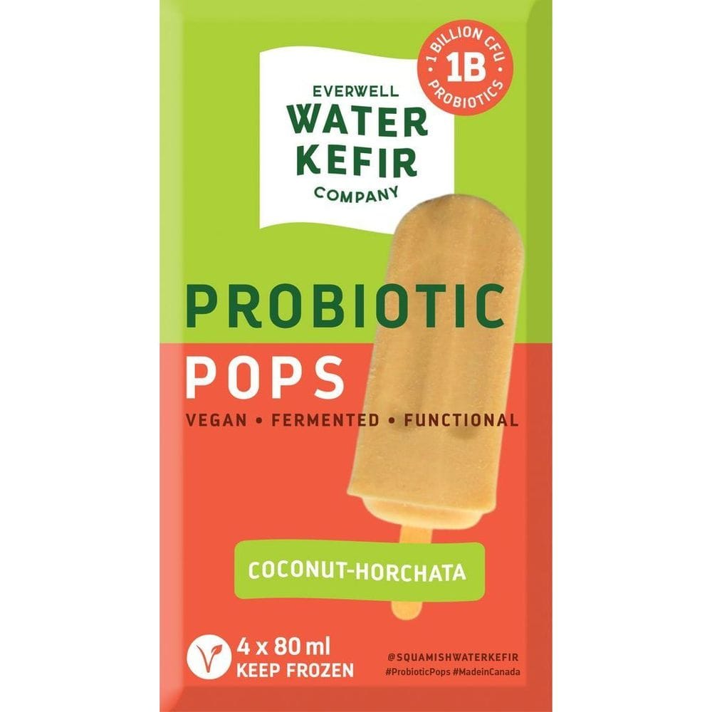 Everwell Water Kefir Coconut-horchata Probiotic Popsicle, 80 Ml -- 24 Per Case