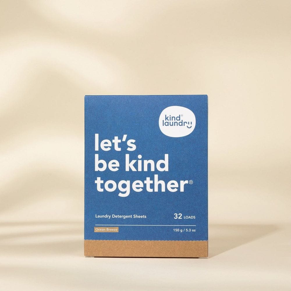 Kind Laundry Ocean Breeze Laundry Detergent Sheets, 95 G -- 10 Per Case