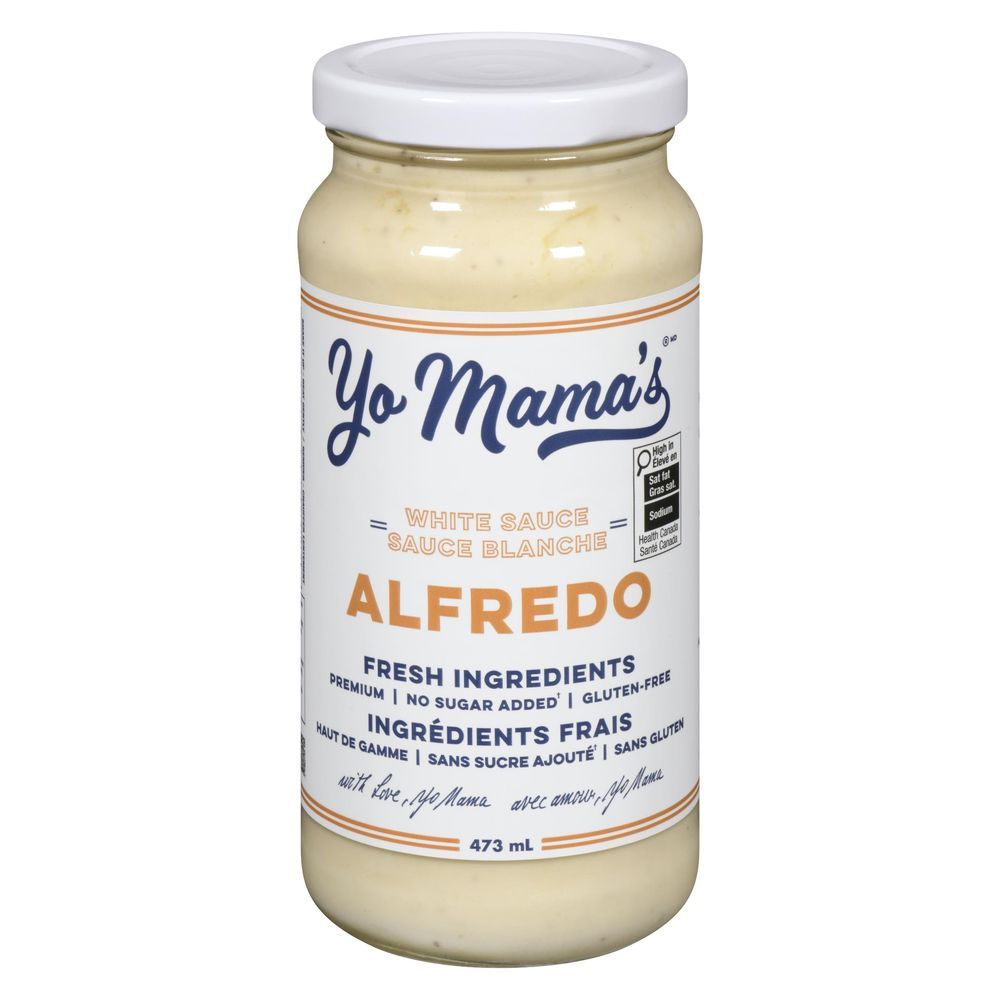 Yo Mama's Classic Alfredo Sauce, 473 Ml