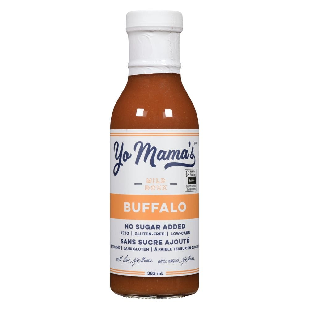 Yo Mama's Sugar Free Mild Buffalo Sauce, 385 Ml