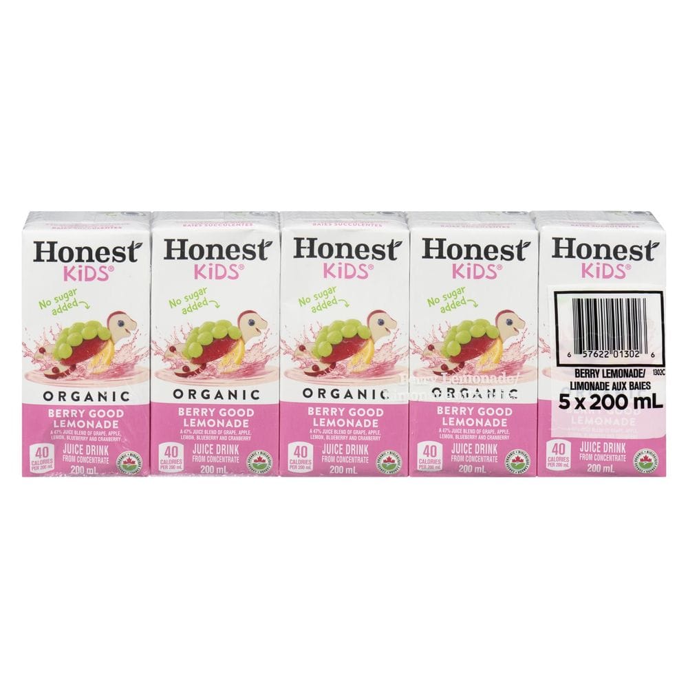 Honest Kids Berry Lemonade, 200 Ml -- 8 Per Case