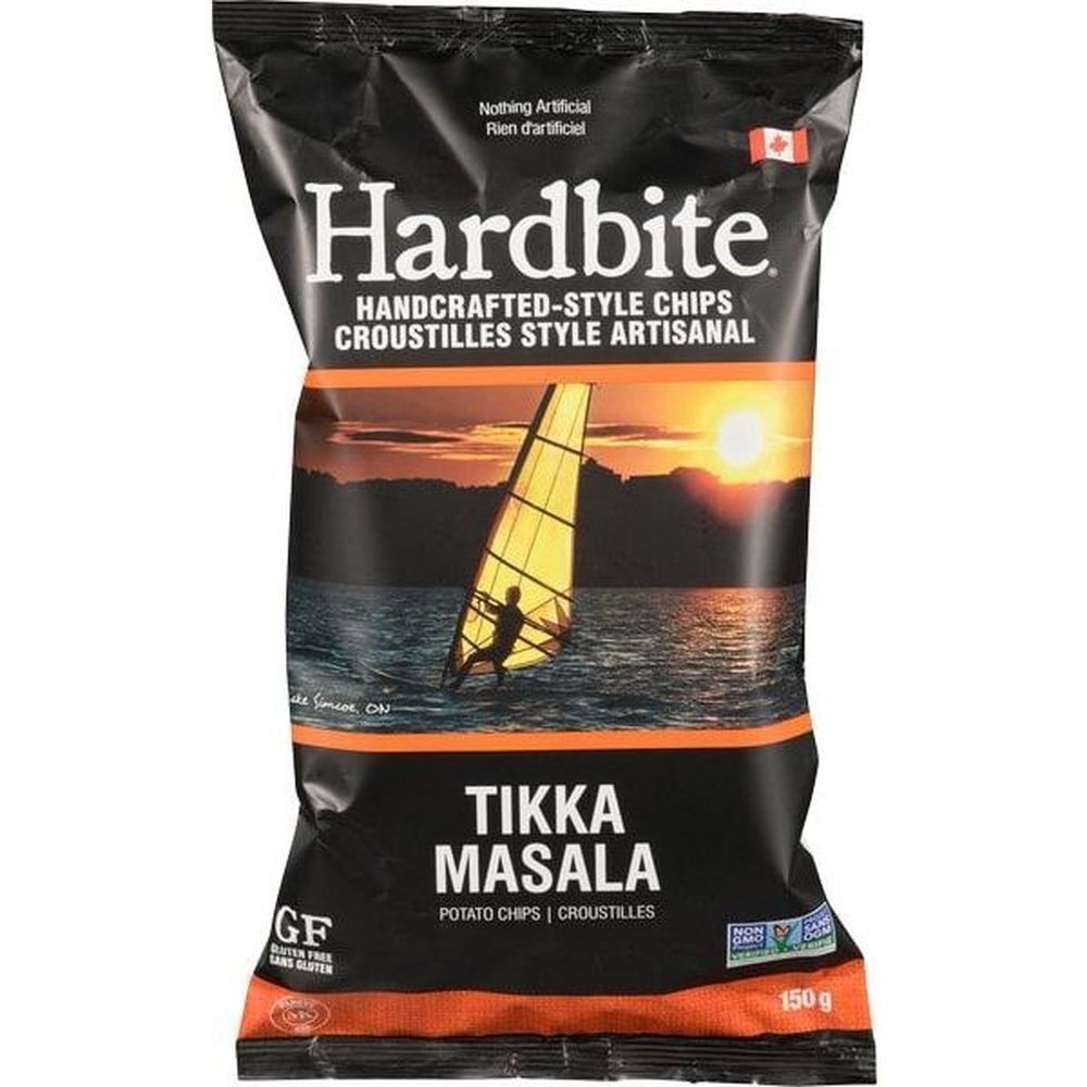 Hardbite Tikka Masala Potato Chips, 150 G -- 15 Per Case