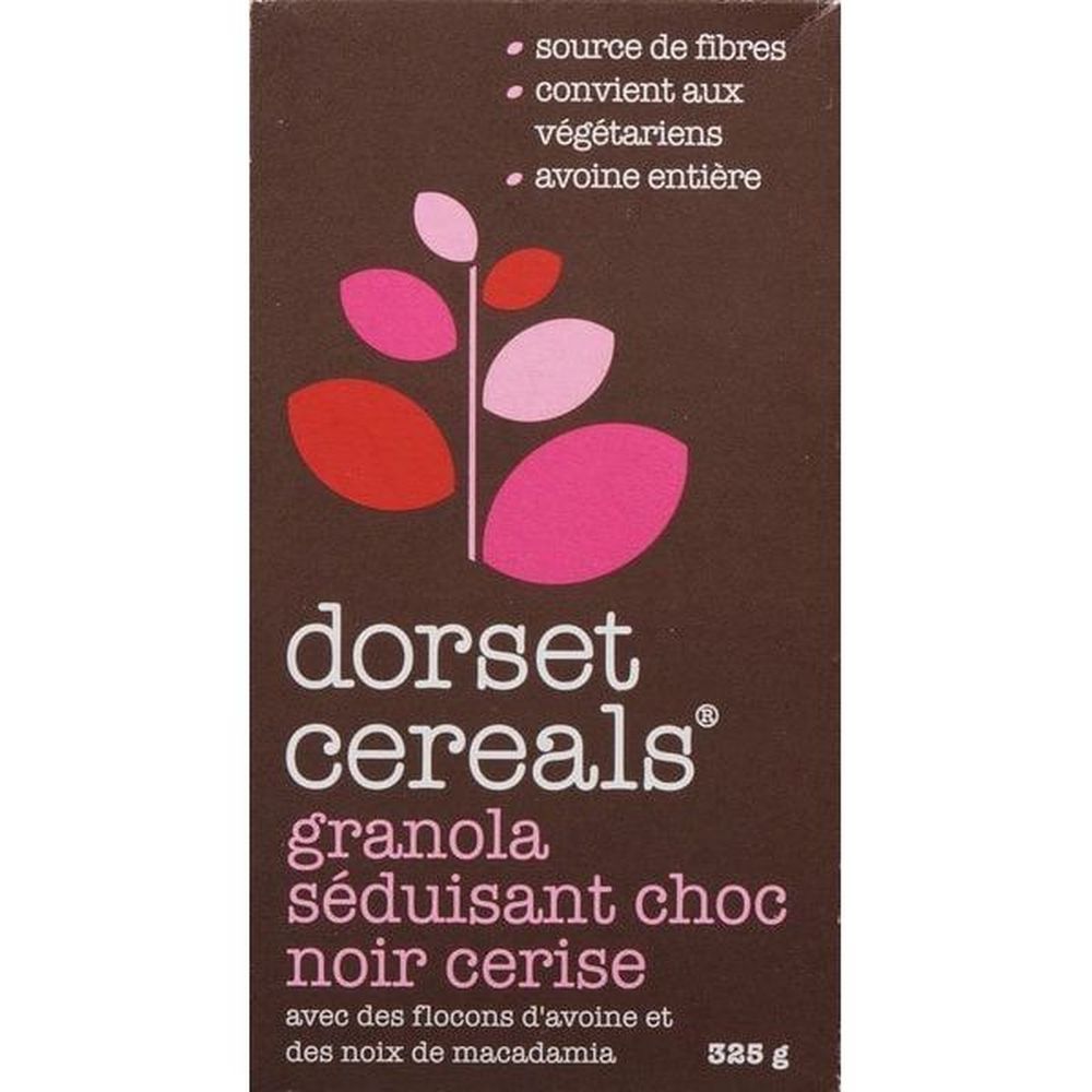 Dorset Céréales Granola Au Chocolat Noir Et Aux Cerises, 325 G – 5 Par Boîte