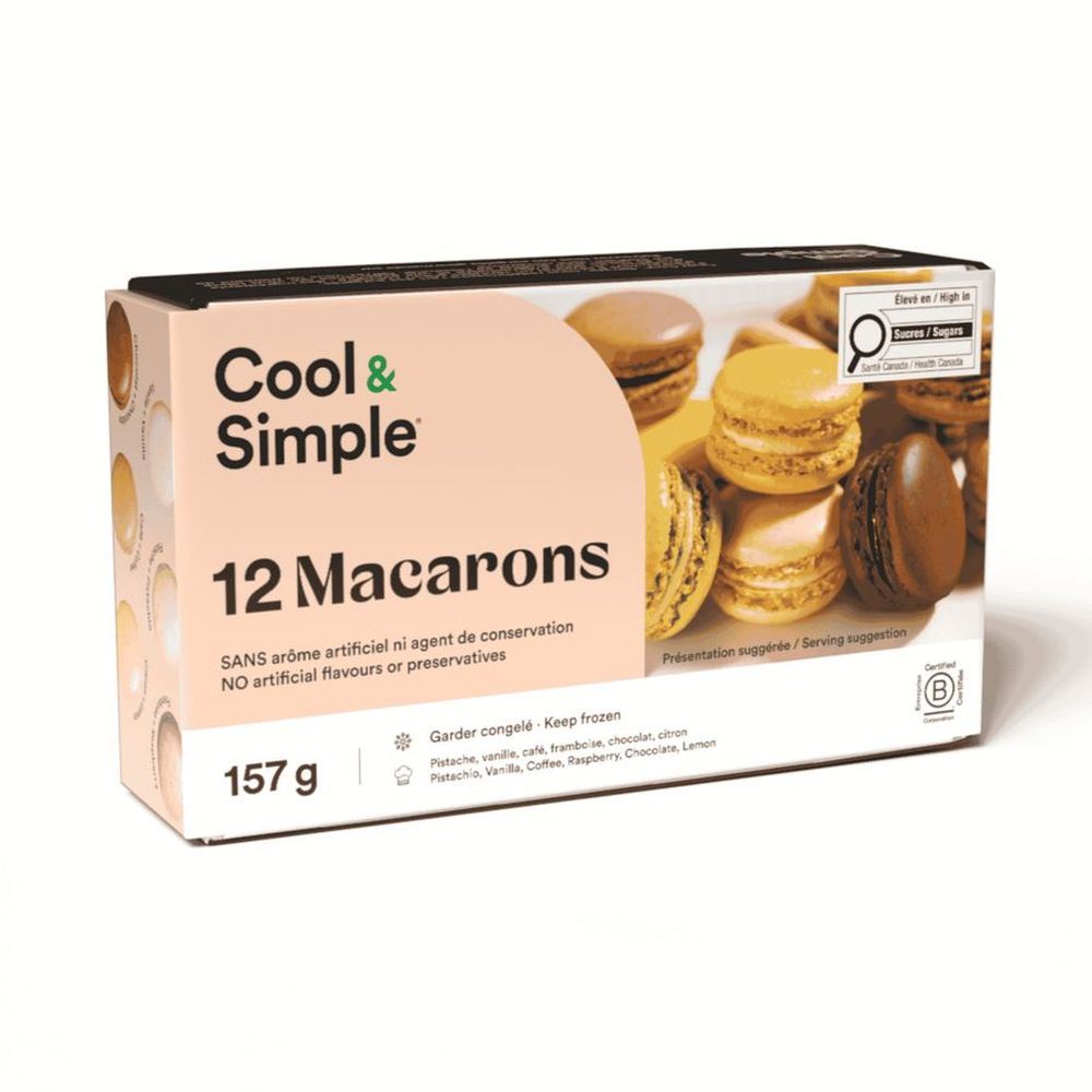 Cool&simple Macarons, 157 G