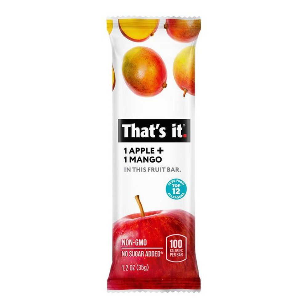 That's It Mango Apple Fruit Bar, 35 G