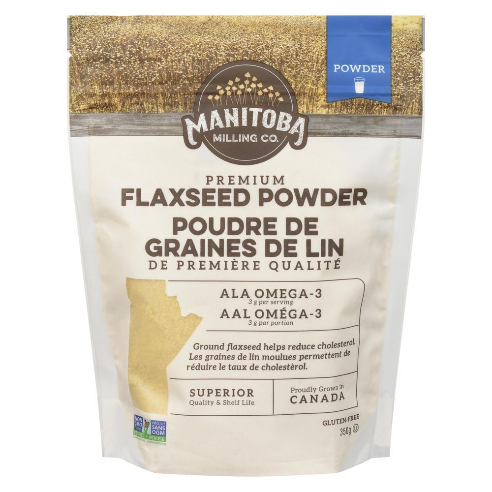 Manitoba Flax Premium Flax Powder, 350 G