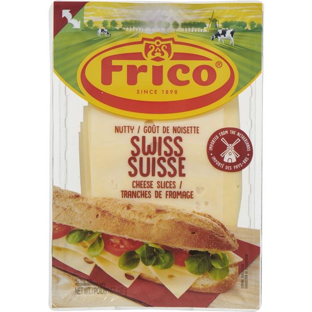 Frico Nutty Swiss Cheese Slices, 150 G -- 12 Per Case