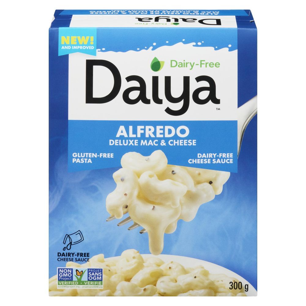 Daiya ,macaroni Au Fromage Alfredo Deluxe Sans Produits Laitiers, 300 G
