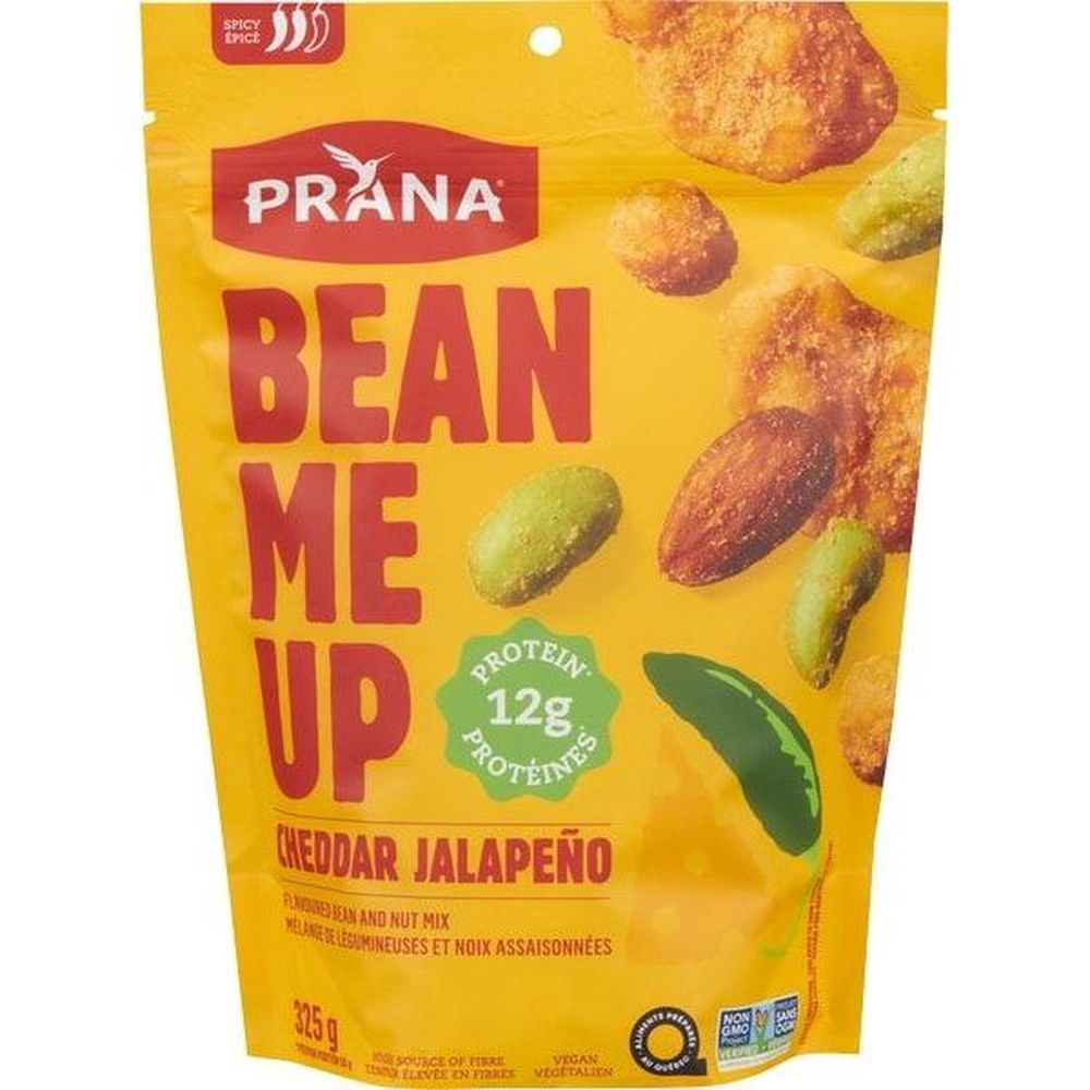 Prana Bean Me Up Cheddar Jalapeno Bean And Nut Mix, 325 G -- 12 Per Case