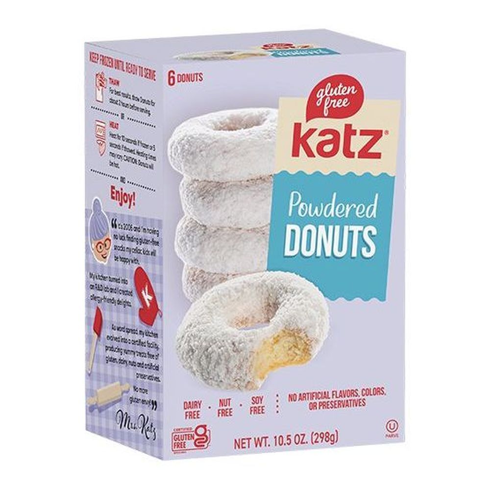 Katz Gluten Free Powdered Donuts, 297 G