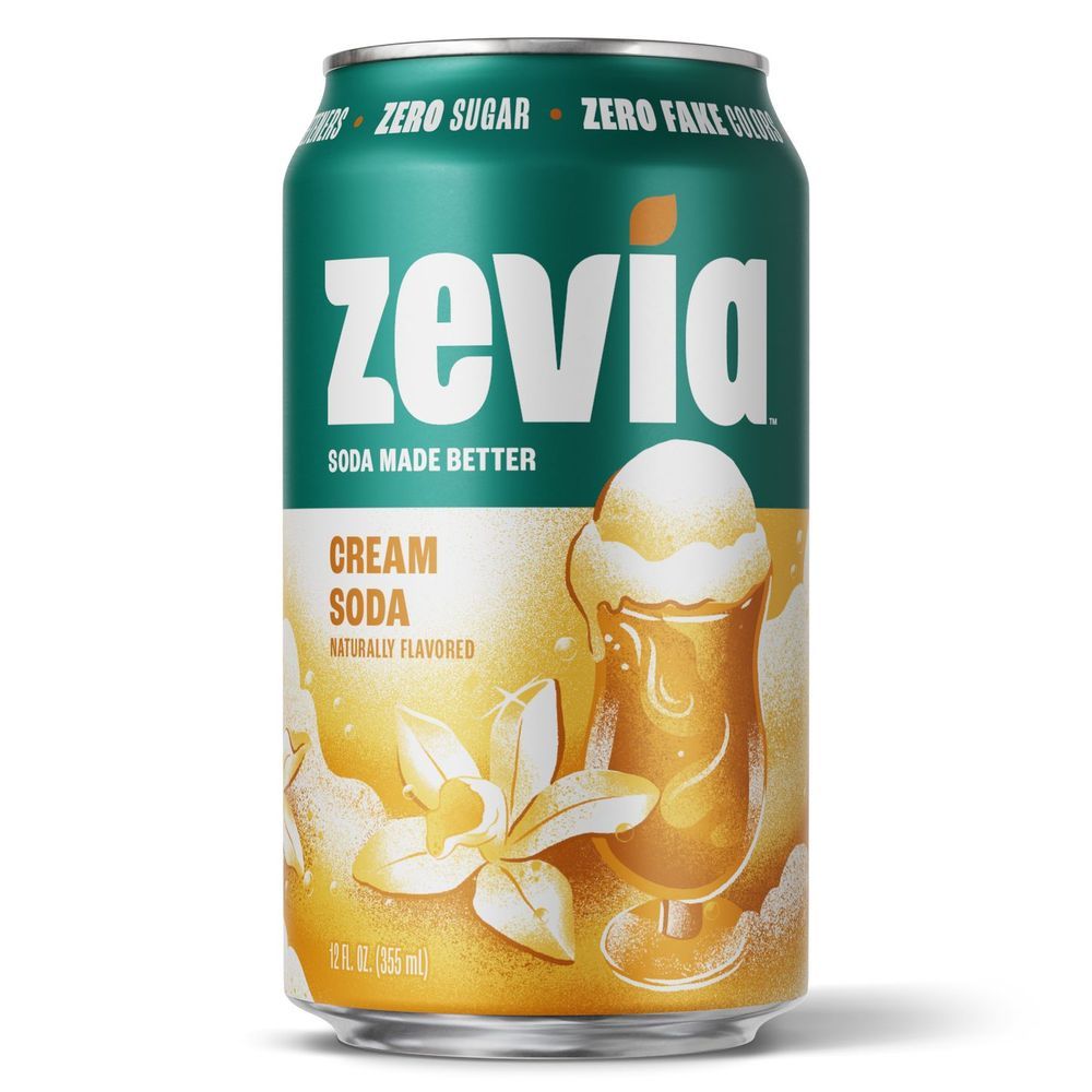 Zevia Cream Soda, 355 Ml
