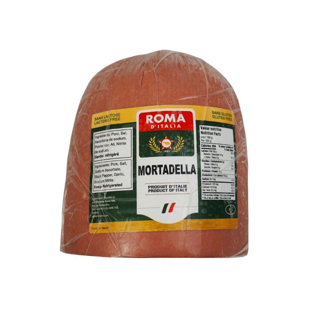 Roma Ditalia Half Mortadella, 3.15 Kg - 2 Per Case