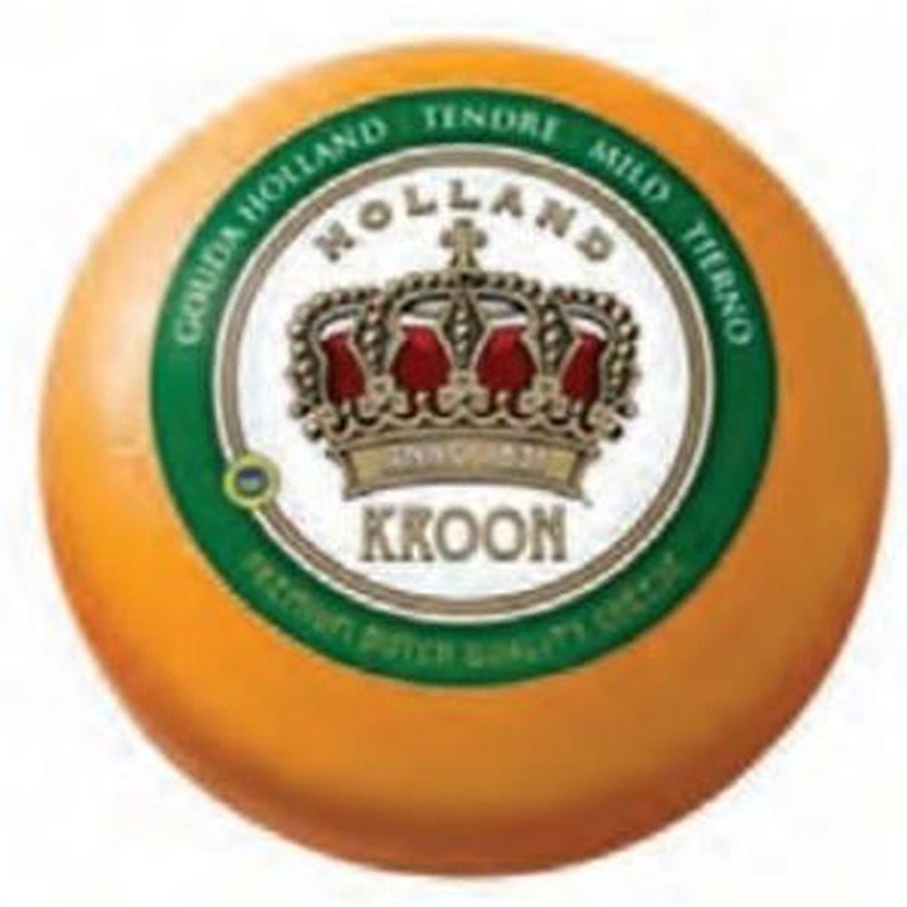 Kroon Mild Gouda Cheese, 4.500 Kg