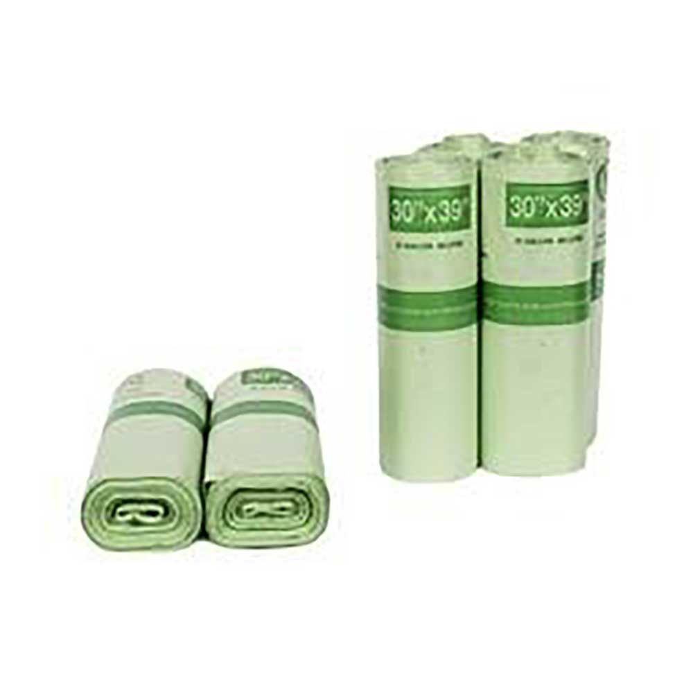 Eco Safe Sacs De Canette Compostables De 0,85 Mil, 30 X 39 Po -- 135 Par Caisse